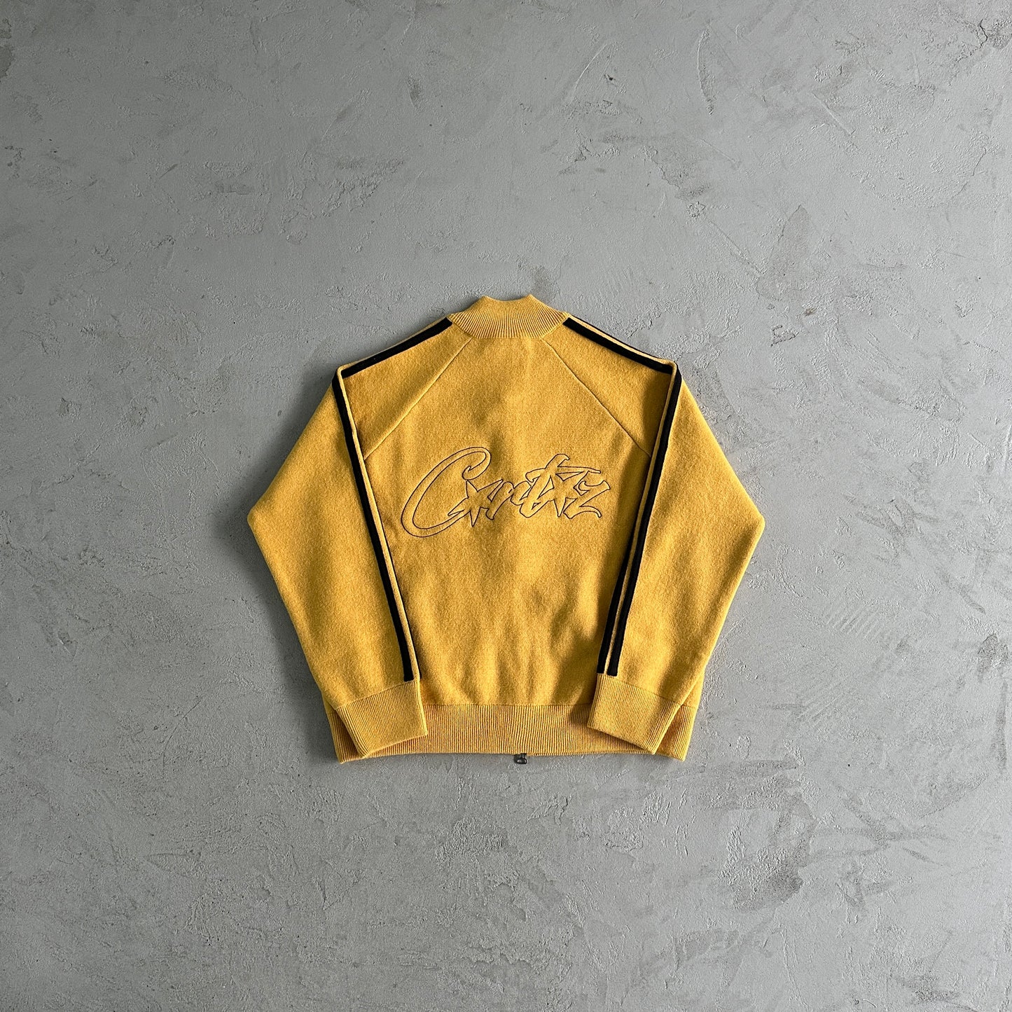 Corteiz VVS Knit-Zip Yellow