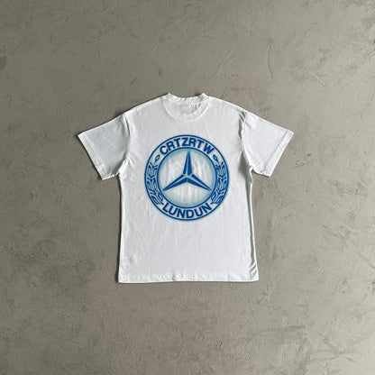 Corteiz Benz Tee White