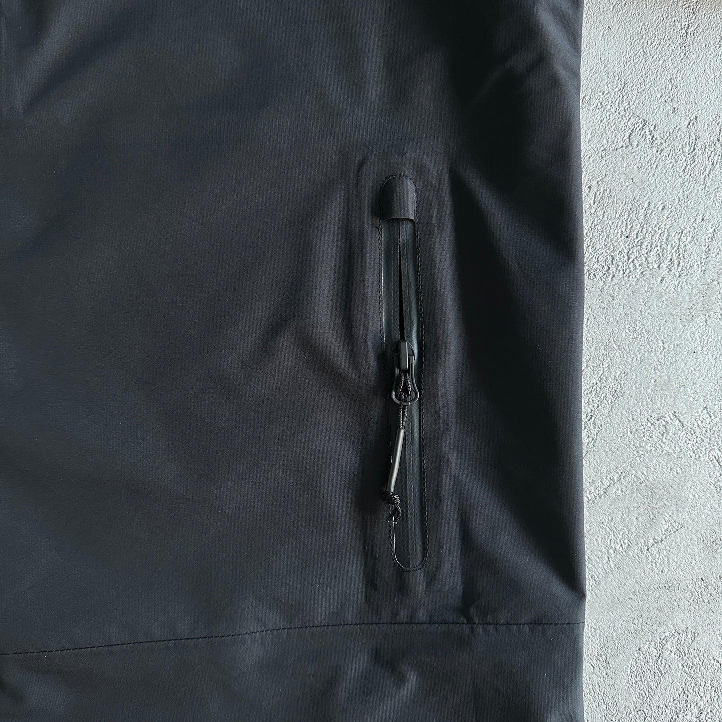 Corteiz Elitework Waterproof Shell Jacket Black