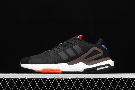 Adidas Day Jogger Black Semi Solar Red