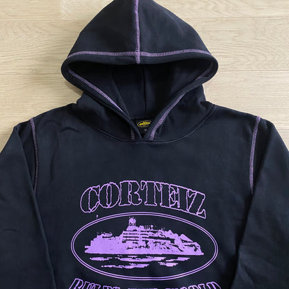 Corteiz Superior Hoodie Black Purple