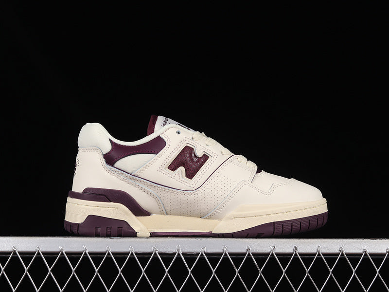 New Balance 550 Sea Salt Burgundy