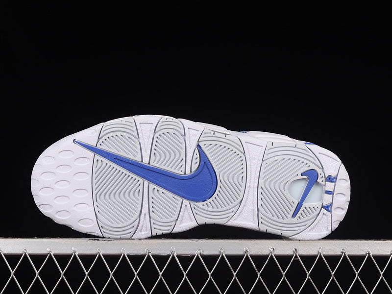 Nike Air More Uptempo Embossed White Royal Blue