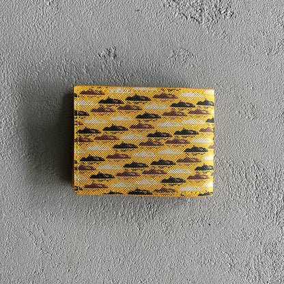 Corteiz VVS Leather Card Holder Yellow