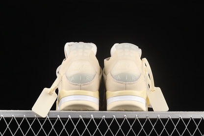 Jordan 4 Retro Off White Sail