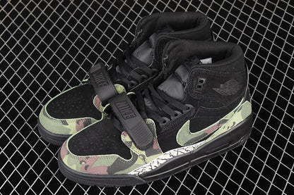 Jordan Legacy 312 Black Camo Green