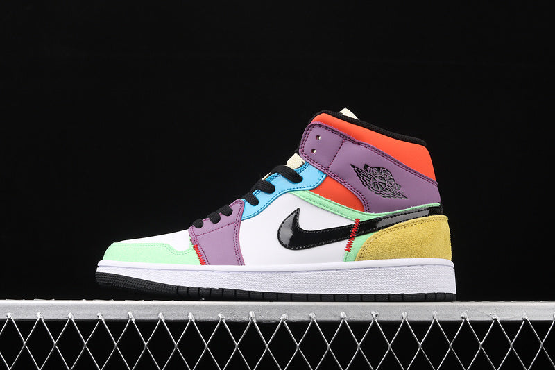 Jordan 1 Mid Multi-Color