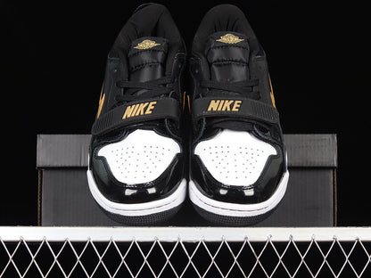 Jordan Legacy 312 Low Black Metallic Gold