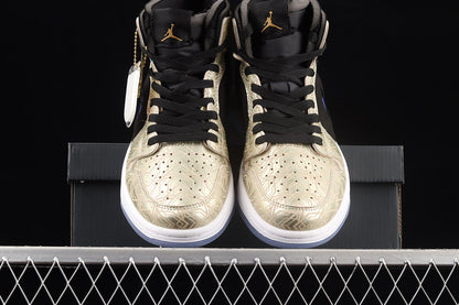 Jordan 1 High Zoom Air CMFT Gold Laser