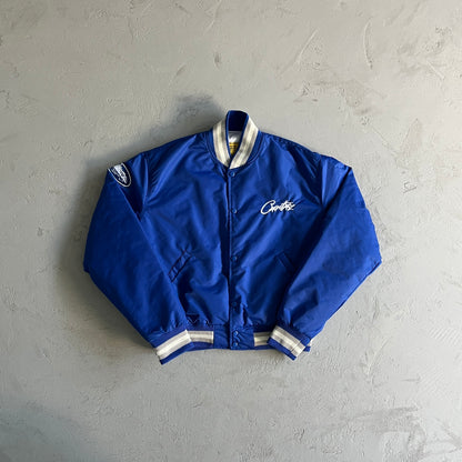 Corteiz Stadium Jacket Blue