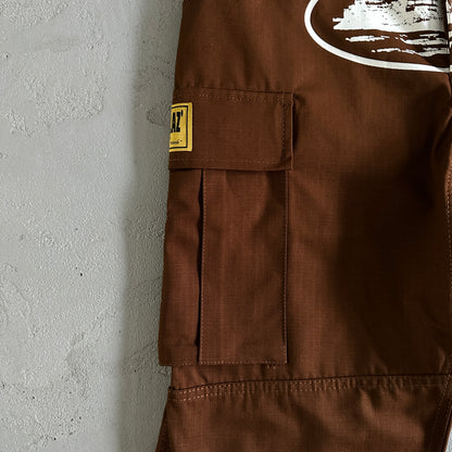 Corteiz Guerillaz Cargo Pants Brown