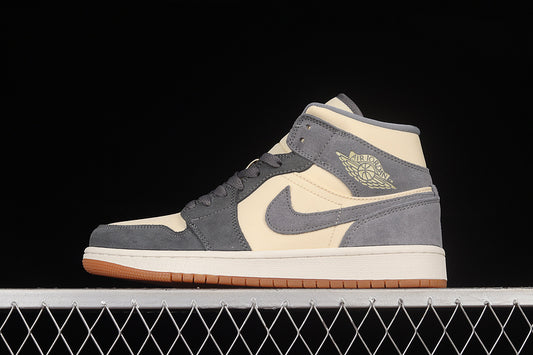 Jordan 1 Mid Coconut Milk Particle Grey