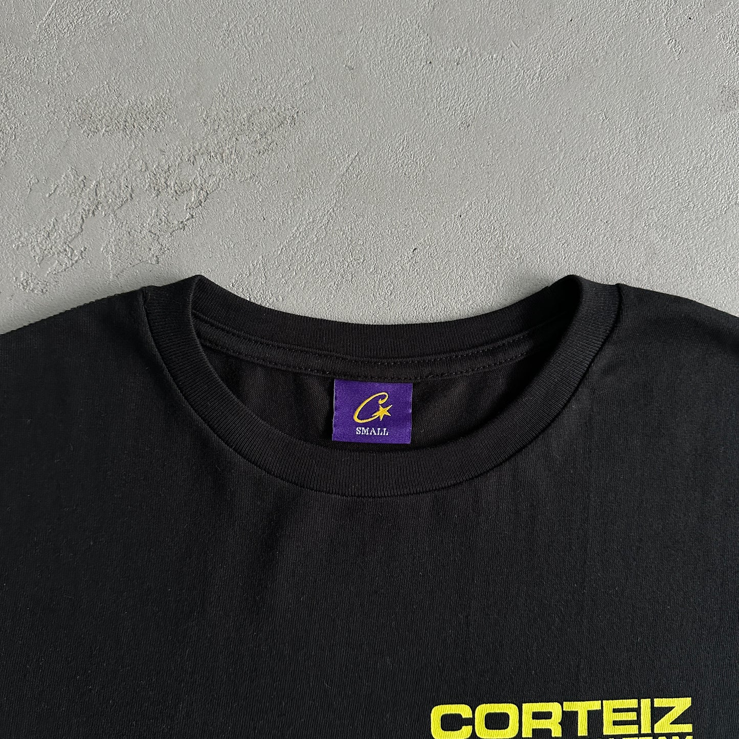 Corteiz Alcatraz World Rally Tee Black