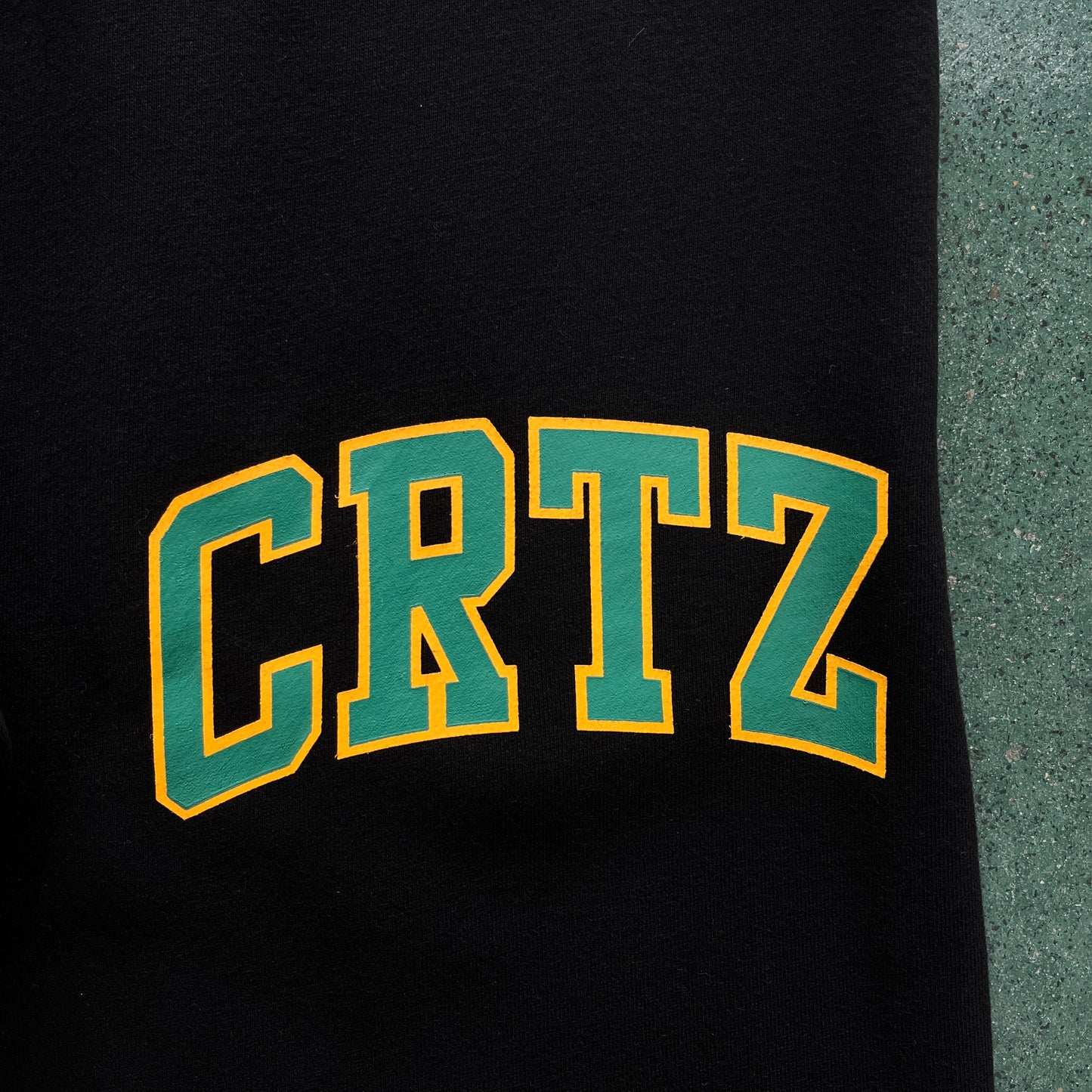 Corteiz Crtz Dropout Shorts Black Green