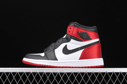 Jordan 1 Retro High Satin Black Toe