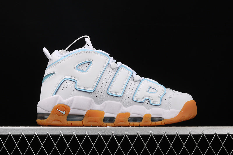 Nike Air More Uptempo White Aqua Gum