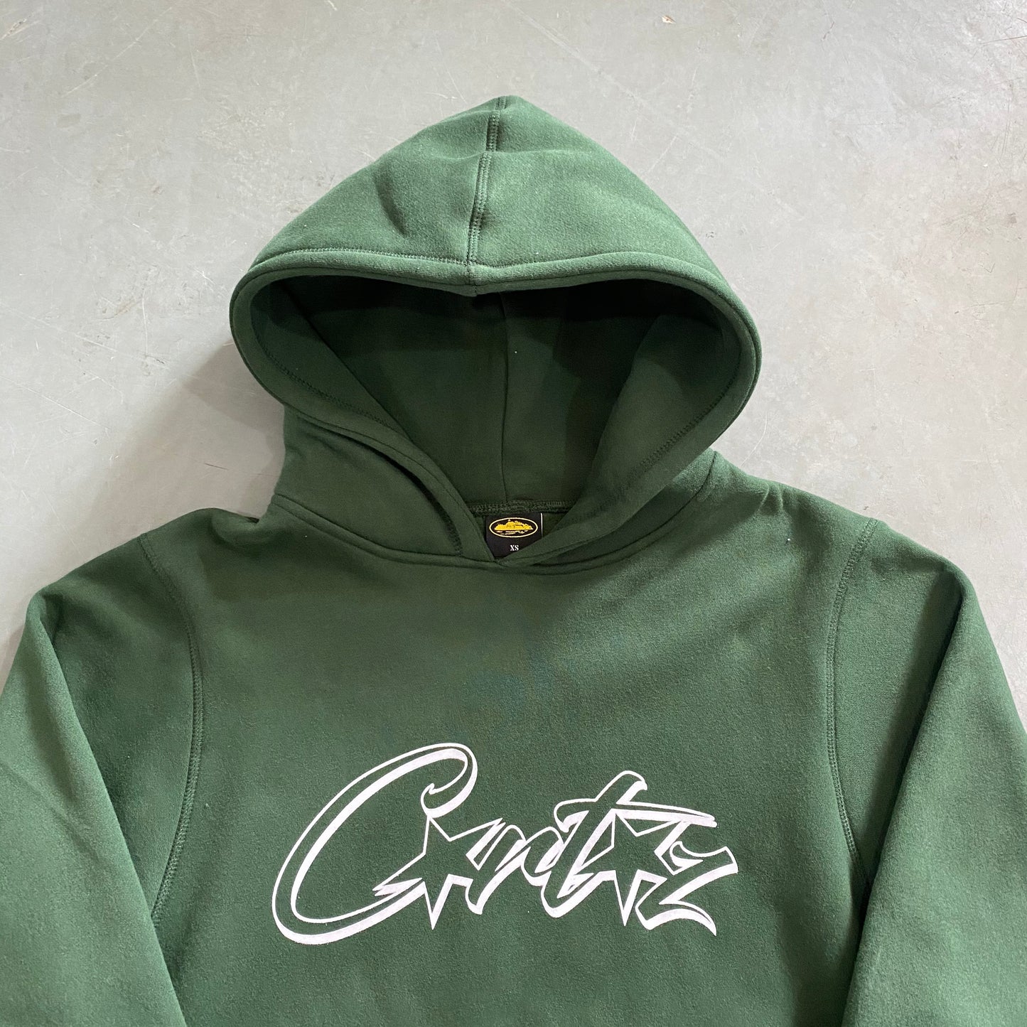 Corteiz Allstarz Hoodie Green