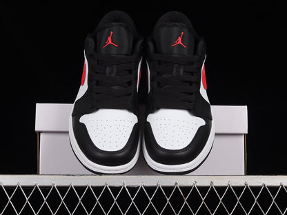 Jordan 1 Retro Low Black Siren Red