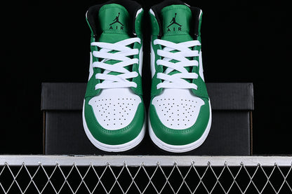 Jordan 1 Mid Lucky Green