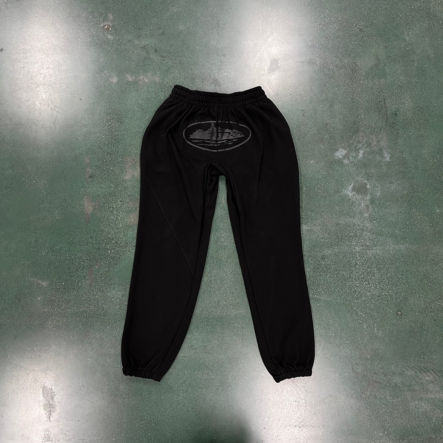 Corteiz Alcatraz Bottoms Triple Black