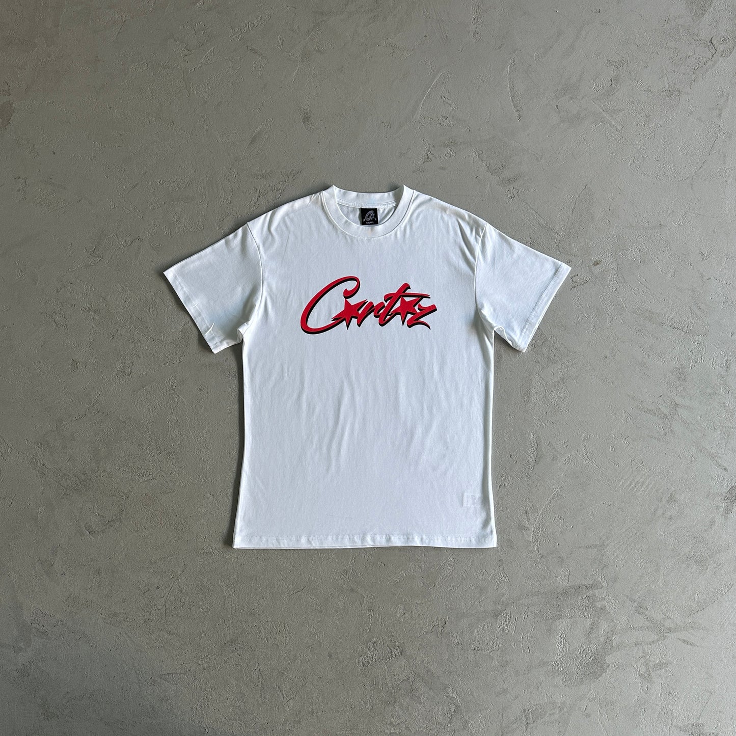 Corteiz Allstarz Tee White Red