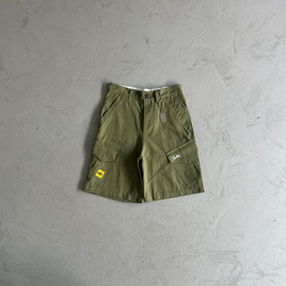 Corteiz Storm Cargo Shorts Khaki