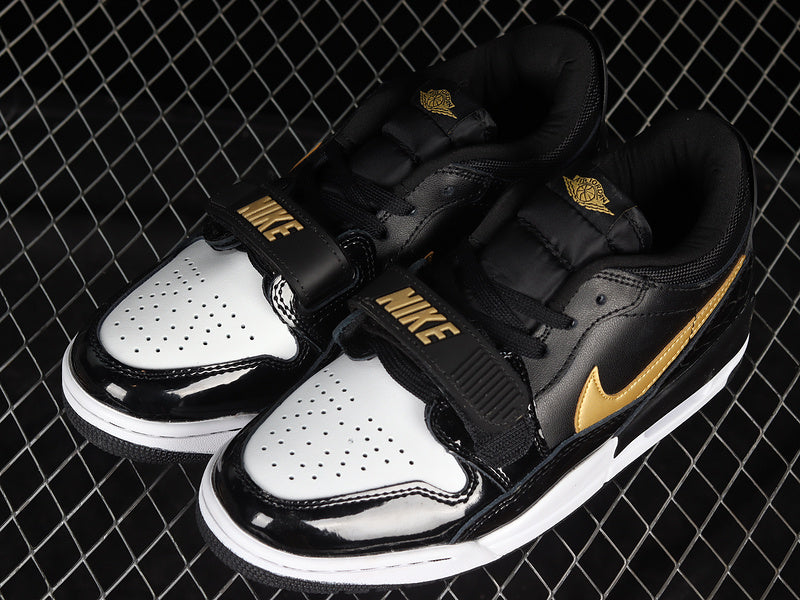 Jordan Legacy 312 Low Black Metallic Gold