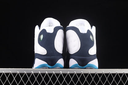 Jordan 13 Retro White Obsidian Powder Blue