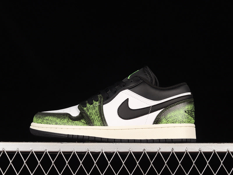 Jordan 1 Retro Low Wear Away Green