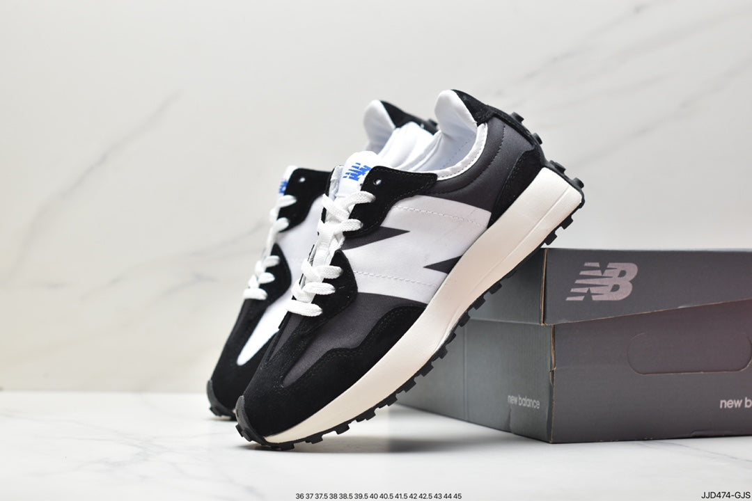 New Balance 327 Lab Black White