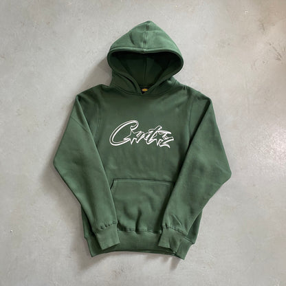 Corteiz Allstarz Hoodie Green