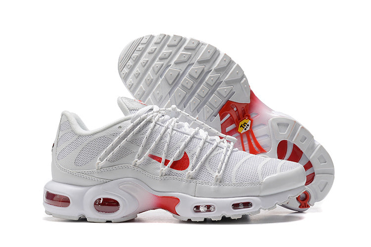 Nike Air Max Plus White University Red