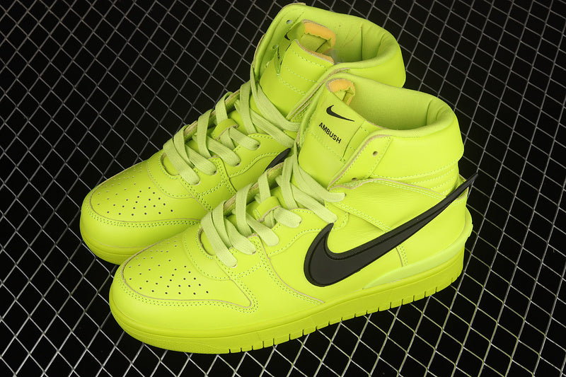 Nike Dunk High AMBUSH Flash Lime