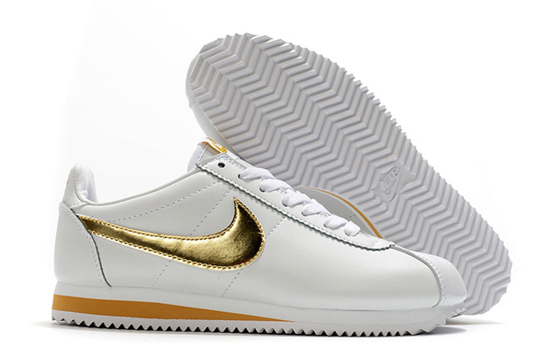 Nike Classic Cortez White Metallic Gold