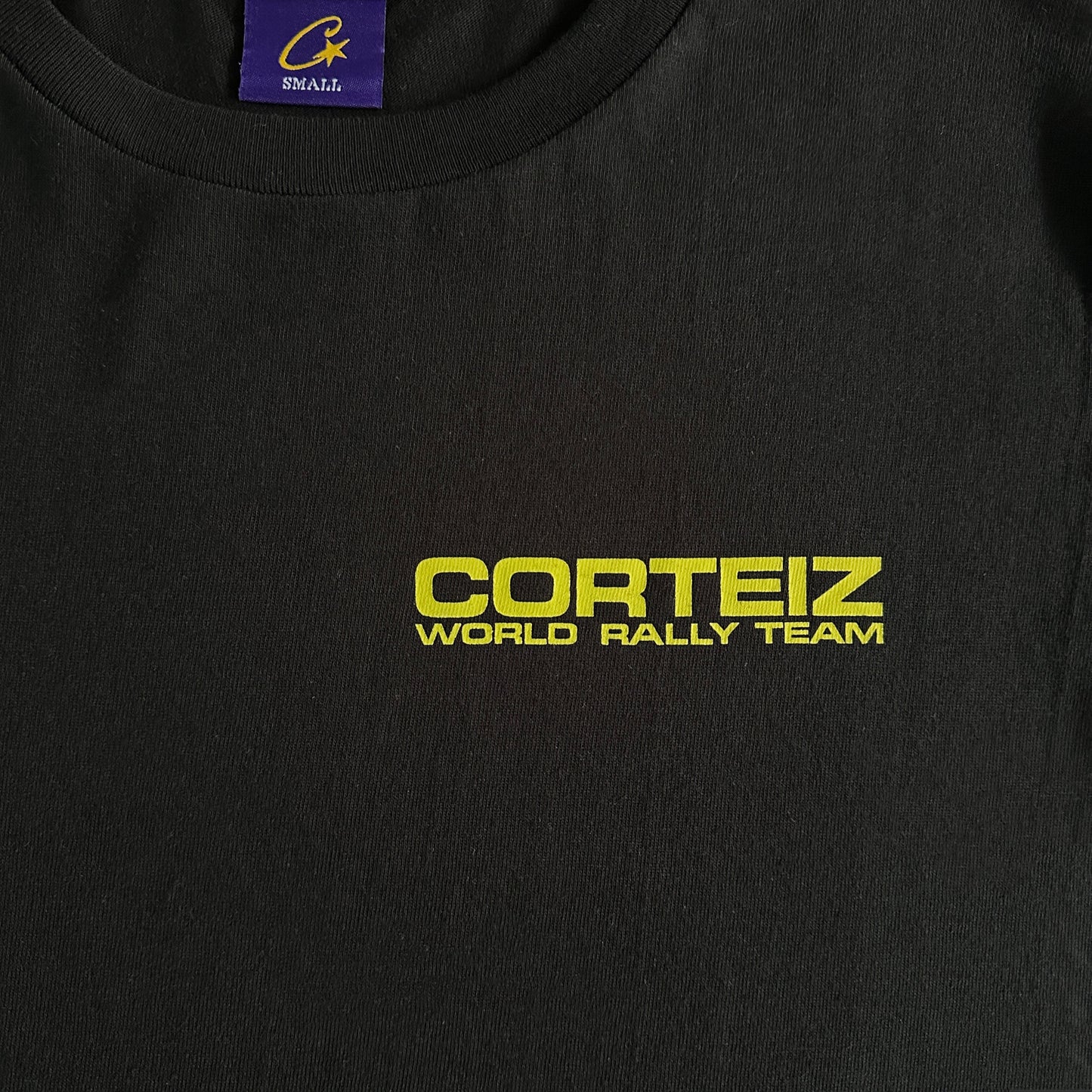 Corteiz Alcatraz World Rally Tee Black