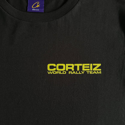 Corteiz Alcatraz World Rally Tee Black