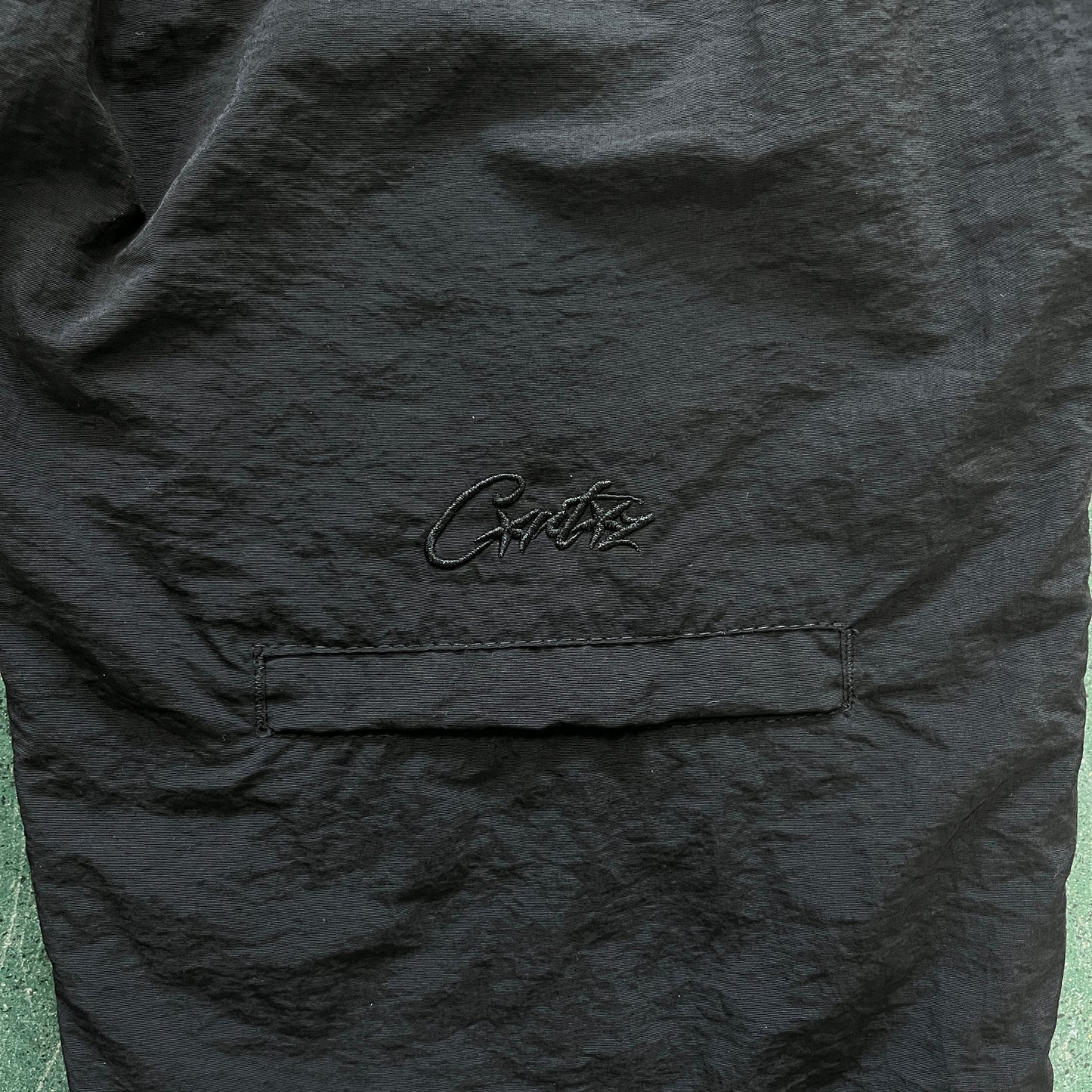 Corteiz Shukushuku Bottoms Triple Black