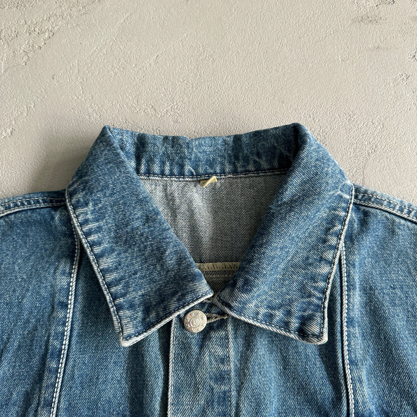 Corteiz C-Star Denim Trucker Jacket Blue