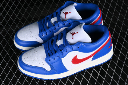 Jordan 1 Retro Low Sport Blue Gym Red