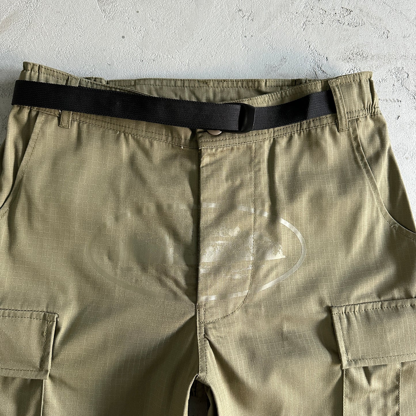 Corteiz Guerillaz Cargo Pants Tonal Khaki