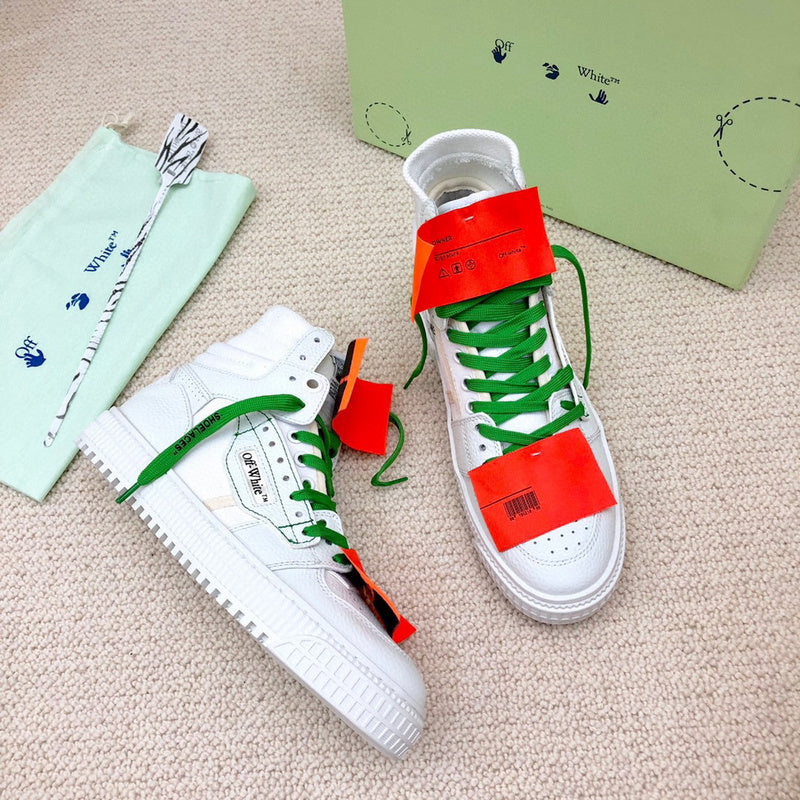 Off-White Off-Court 3.0 White Green Laces