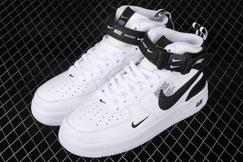 Nike Air Force 1 Mid Utility White Black