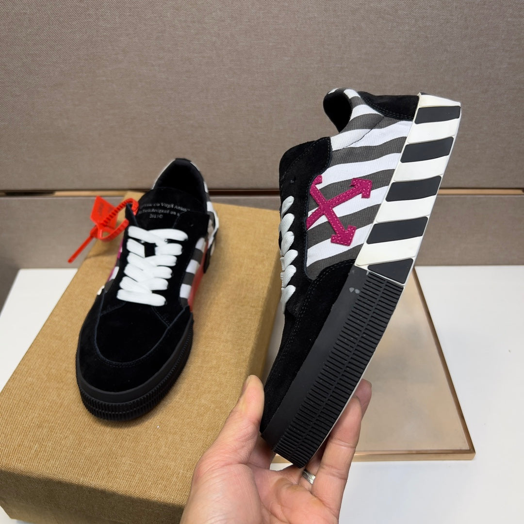 Off-White Vulc Low Stripe Violet SS20