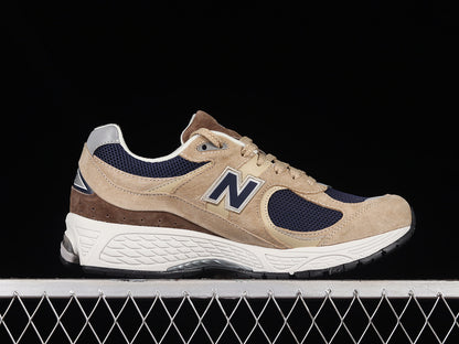 New Balance 2002R Beige Navy Blue