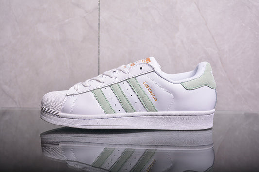 Adidas Superstar White Ash Green