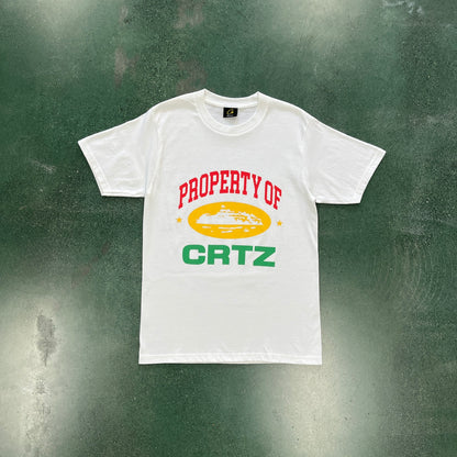 Corteiz P.O.C Carni Tee White