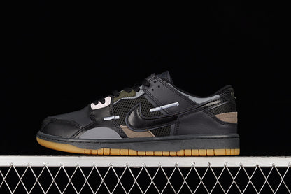 Nike Dunk Low Scrap Black Gum