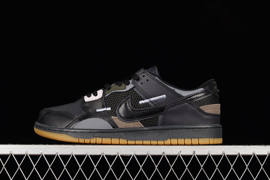 Nike Dunk Low Scrap Black Gum