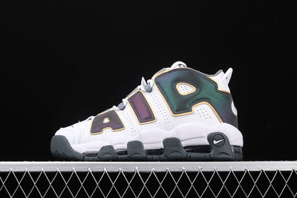 Nike Air More Uptempo White Anthracite Snakeskin