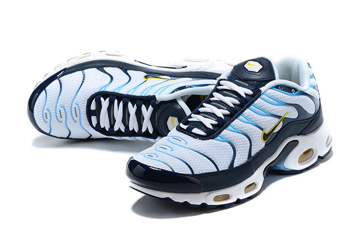 Nike Air Max Plus White Navy Gold